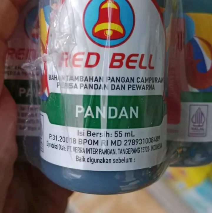 Pasta Merah Red Bell 55 ML - 6 Pcs Perasa dan Pewarna Makanan - Baking 4