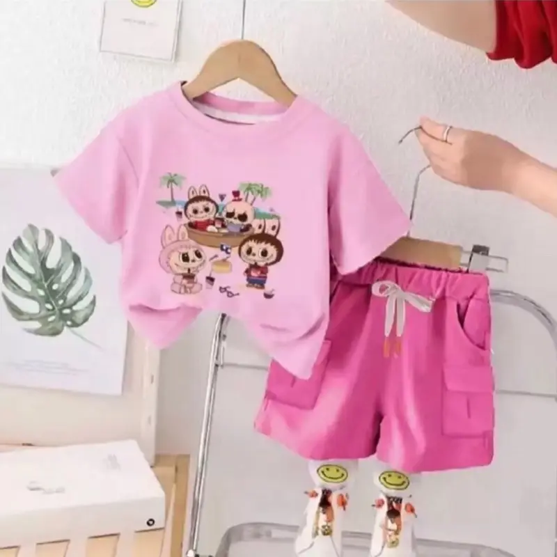 Setelan Baju Kaos Anak bubu perempuan Fashion untuk Anak Bayi Perempuan Usia 1-5 Tahun - Cantik dan Unik Parsel Set Baju 1