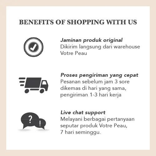 Votre Peau Vitamin C  30ml - Serum Jerawat dan Komedo 5
