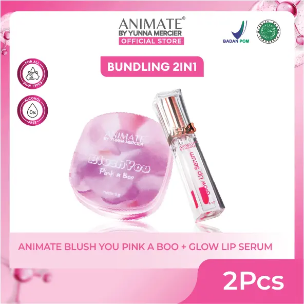 Bundling Blushyou Pink A Boo + Lip Serum