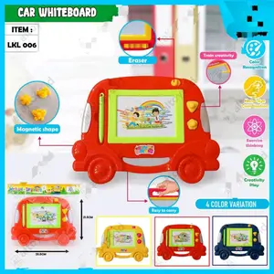 Papan Tulis Karakter Anak untuk Belajar Menulis dan Menggambar dengan Mudah dan Menyenangkan - Toy