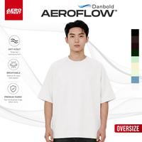Gambar BIG SALE 50% - Aerostreet Tex White Kaos Oversize Pria Polos Cotton Danball Raglan Oversize T-Shirt Unisex Casual Premium - Black, S dari Aerostreet Kab. Klaten 1 Tokopedia