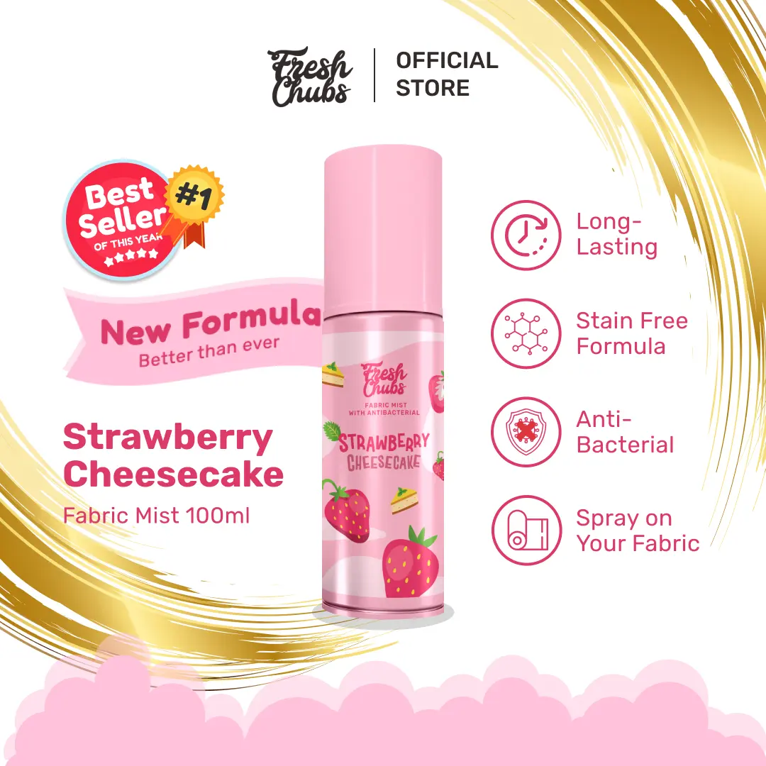 [ Freshchubs ] Parfum Baju - Strawberry Cheesecake
