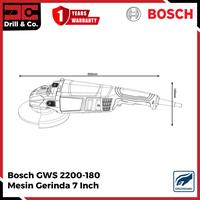 Gambar Bosch GWS 2200-180 Mesin Gerinda 7 Inch / Gerinda Tangan 7" / Angle Grinder dari Drill&Co Kota Administrasi Jakarta Barat 3 Tokopedia