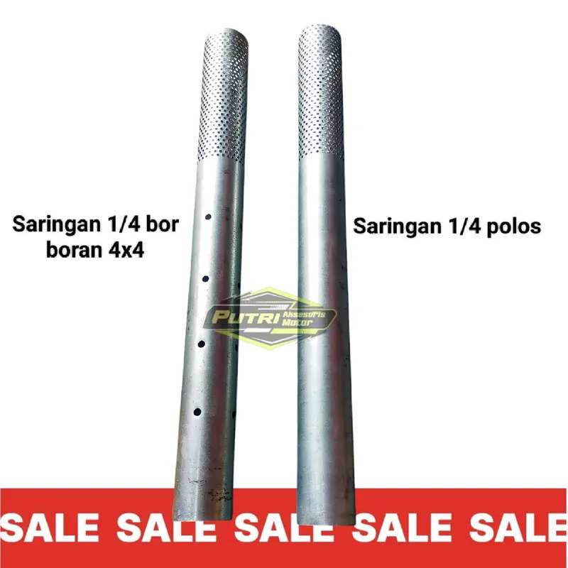 Saringan Knalpot Racing 1/4 Bor Boran 4x4 Inlet 38 Copy TZM CMZ VND ZRC DR.SOUND DLL 0