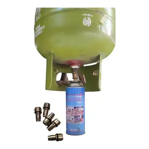 Adapter isi ulang gas kaleng portabel mudah di gunakan