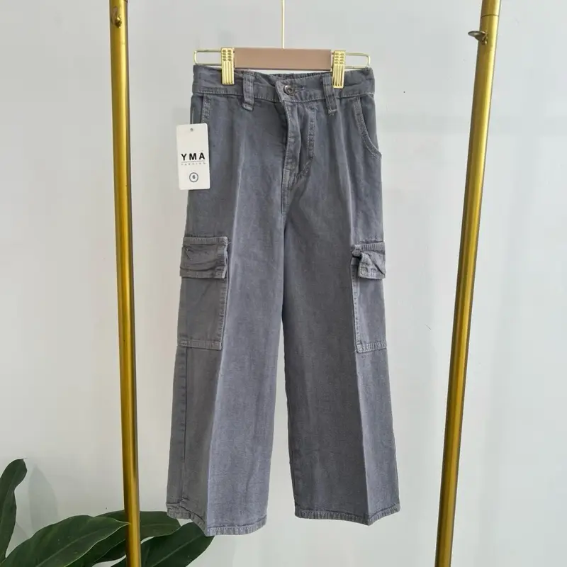 [Creator’s Choice] - Yma Fashion Kids - Celana Cargo Anak Usia 3-12 tahun - Celana Jeans Cargo Anak Unisex 5