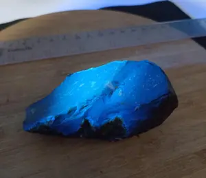 Batu Amber Rough / Raw , Blue UV reactive (44)