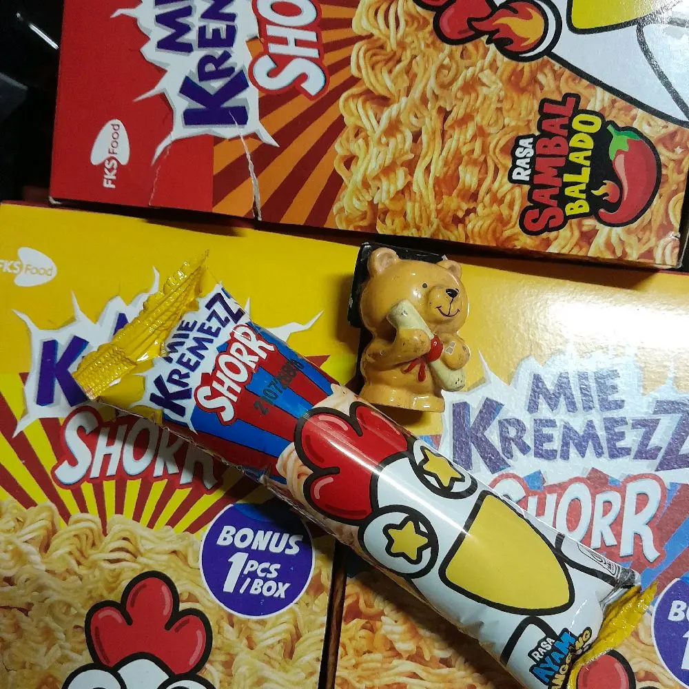 Mie kremezz, shake and shorr 11gram
