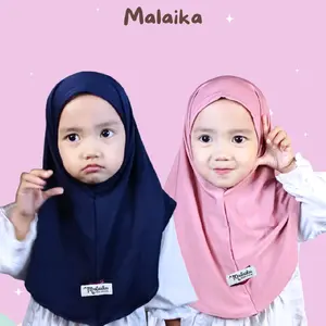Qia - Hijab Instan Anak Anti Ribet | Bahan Adem  Nyaman | Jilbab Anak Usia 1-6 Tahun