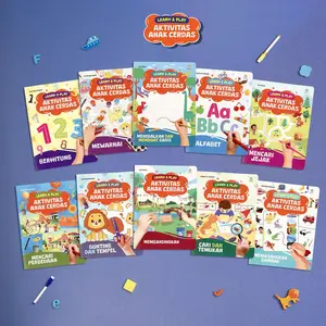 [ISI 10 BUKU] AKTIVITAS ANAK CERDAS / LEARN & PLAY : AKTIVITAS ANAK CERDAS / Buku Anak Usia Dini / Buku Motorik Anak / BUKU TK / BUKU TEMATIK / LEARN AND PLAY Books