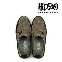 Gambar SEPATU HIPZO Slip On Pria Terbaru M038 Sepatu kerja Casual Cowok Flat Shoes Kasual - HITAM, 40 dari Joemen_leather Kab. Mojokerto 5 Tokopedia