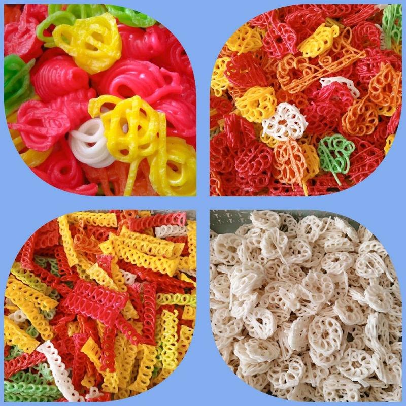Krupuk seblak mawar mini. krupuk seblak mentah 500gram Kerupuk 1