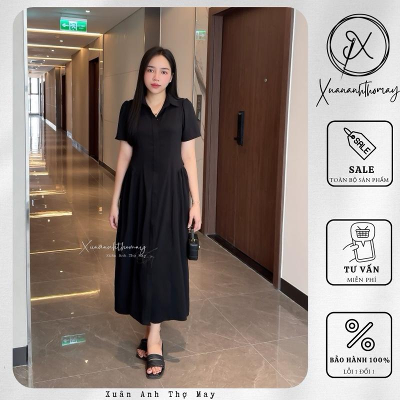 Váy sơ mi nẹp che - Xuananhthomay