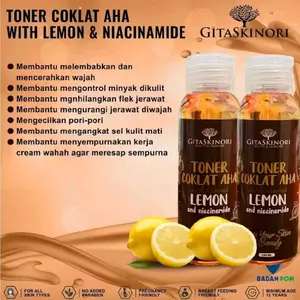 2PCS TONER COKLAT KELUPAS GITASKINORI BPOM