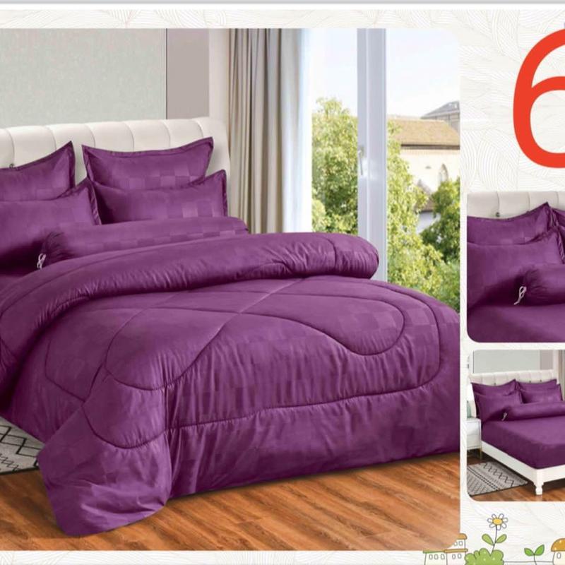 Boxin 7-in-1 King Bed Mattress Cadar With Hotel High Quality 7in1 set comforterCadar 3