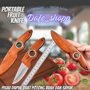 Portable fruit knife -  Pisau Dapur Serbaguna Trailing Buah Tahan Karat Jenis Dapur Buah Besi - DAFE Kitchenware