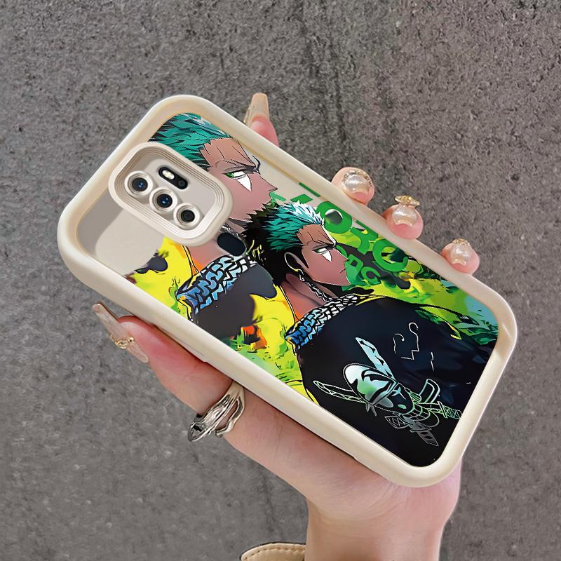 Casing Hp Untuk OPPO A5 2020 OPPO A9 2020 Case HP pola Luffy Roronoa Zoro Cesing Casing sederhana Kesing Silikon lunak Kasing baru Softcase 1