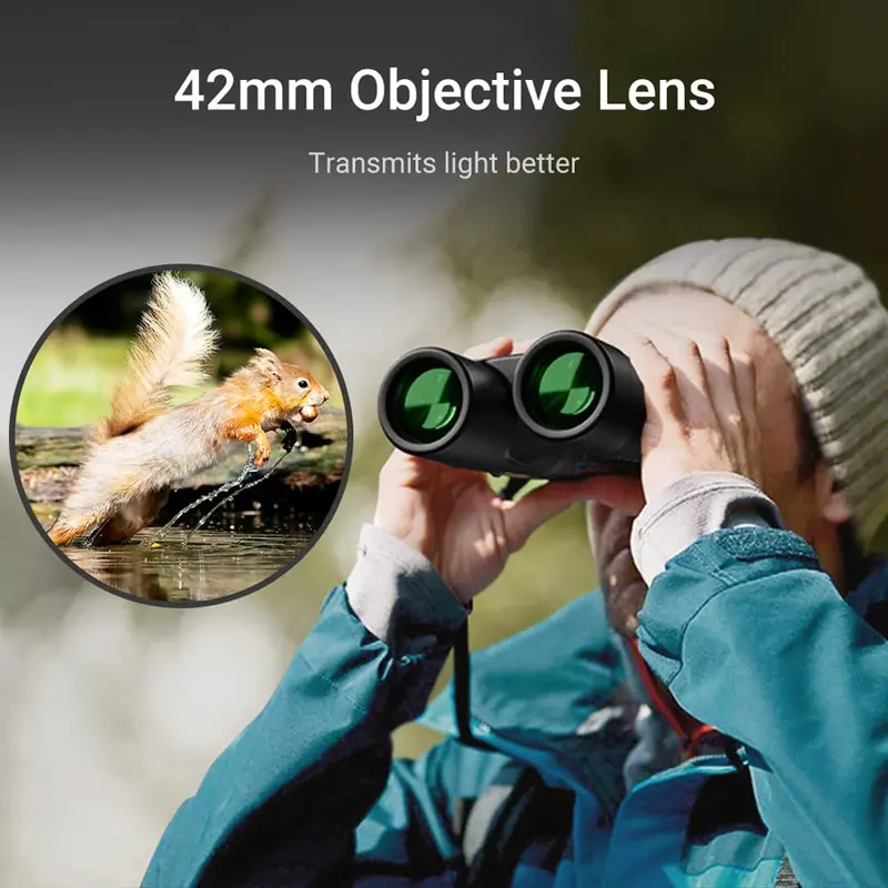COD APEXEL Teropong Binoculars Fixed Focus HD Vision 10x42 - APL-RB10X42A Best seller Alat Camping 6