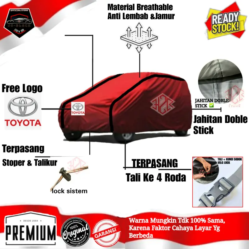 Cover Mobil Raize, Cover Mobil Raize, Waterproof,Polyster Super Great A, Anti Luntur,PREMIUM 1
