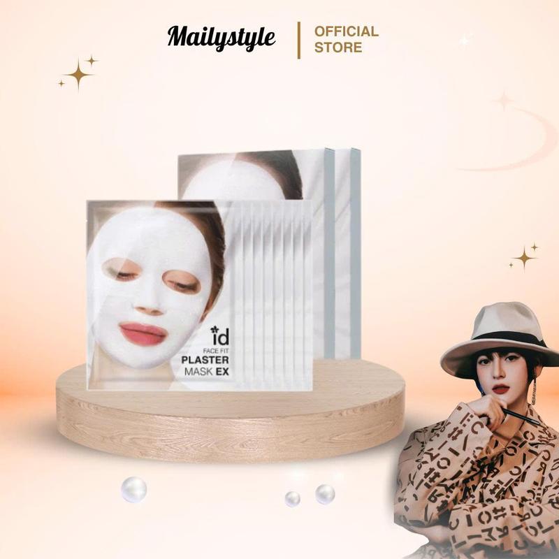 A118_ Mặt nạ thạch cao nâng cơ ID Face Fit Plaster Mask EX (Hộp 4 miếng)