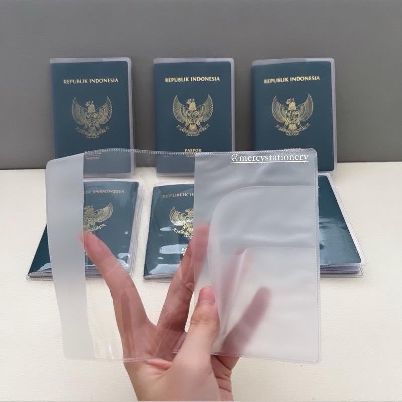 Sampul Paspor Cover Pelindung Pasport Sampul Plastik 2