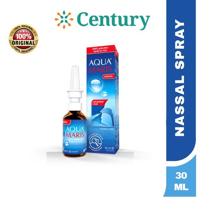 AQUA MARIS NASAL STRONG 30ML / NASAL SPRAY / HIDUNG TERSUMBAT/HIPERTONIS