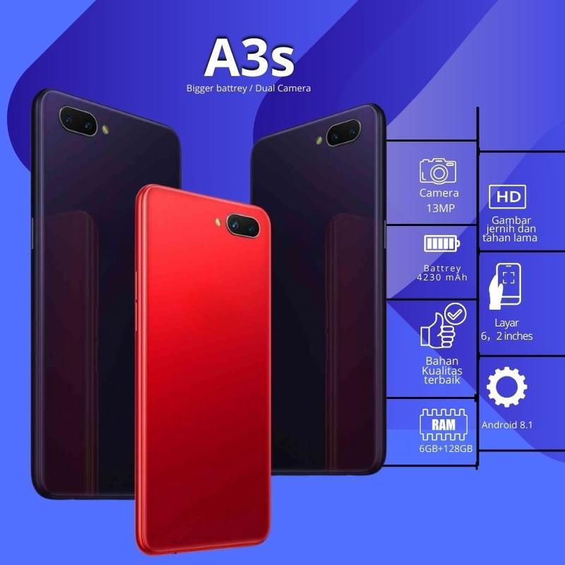 Smartphone_A3s.asli Ori ANDROID handphone RAM4+128GB HDLCD - Shop ...
