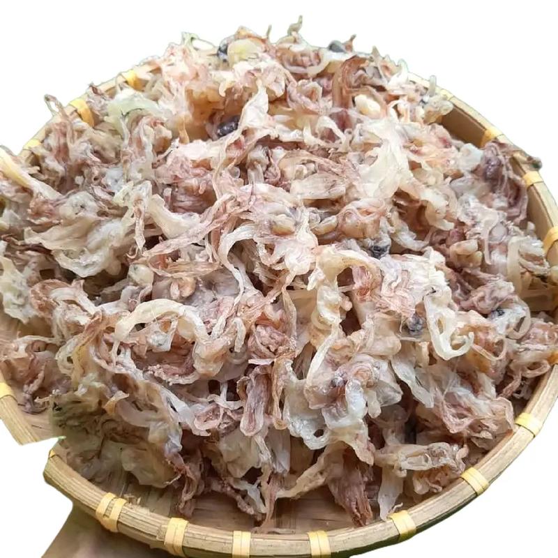 Thương Hiệu 500g Râu Mực Khô Mới Đẹp Ngọt Food Dùng Cho Mì Hủ Tiếu Súp Rim Sa Tế Rim Me Chua Ngọt