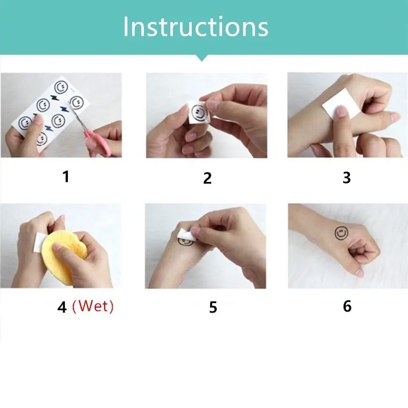Tato Temporer tulisan Cina / Kanji / jepang/ Temporary Tattoo small kecil / Stiker tattoo tahan air 4
