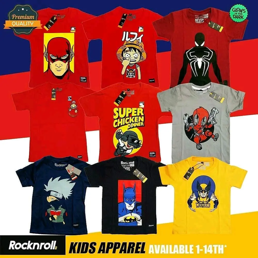 (Paket 10pcs ) (Paket 5pcs) Kaos Distro Anak Unisex Bisa Campur Motif Cewe Dan Cowo Fashion