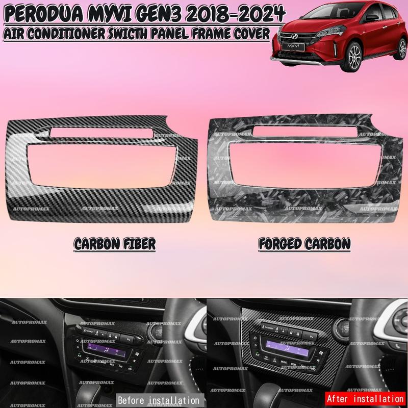 AUTOPROMAX PERODUA MYVI GEN3 2018-2024 AC SWICTH PANEL FRAME - TikTok ...