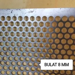 Bulat 8 mm , 60×65 cm , 60×60 cm , 60×55 cm , 60×50 cm , 60×45 cm , 60×40 cm , 60×35 cm , 60×30 cm , 60×25 cm , 60×20 cm , 60×15 cm , 60×10 cm , Ram grill motif bulat 8 mm , tebal 0,8 mm