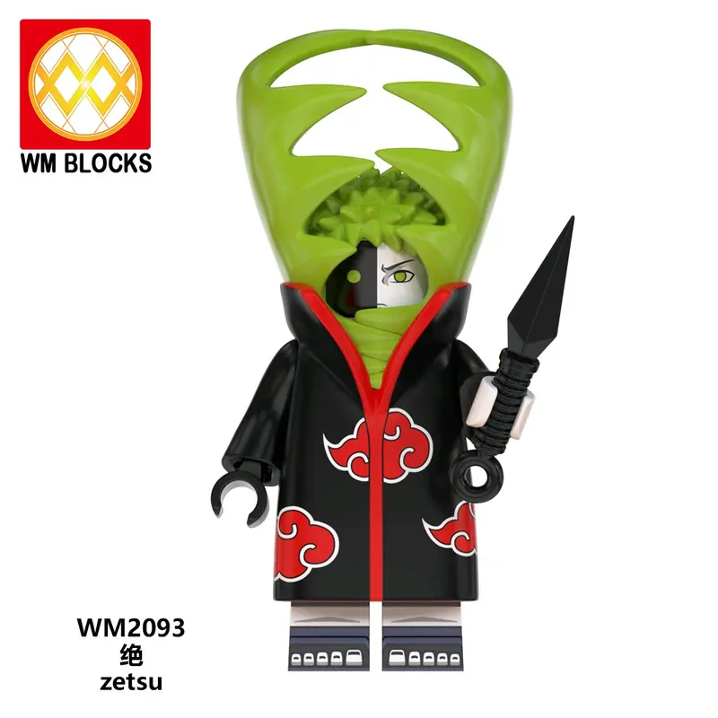 Mainan Anime Figur Akatsuki Naruto Wm2089-Wm2096 Koleksi Bricks Minifigure - Toy 6