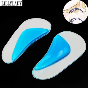 LILLILADY Insole Gel Alas Kaki Plantar Fasciitis Arch Support 1 Pair - LD10