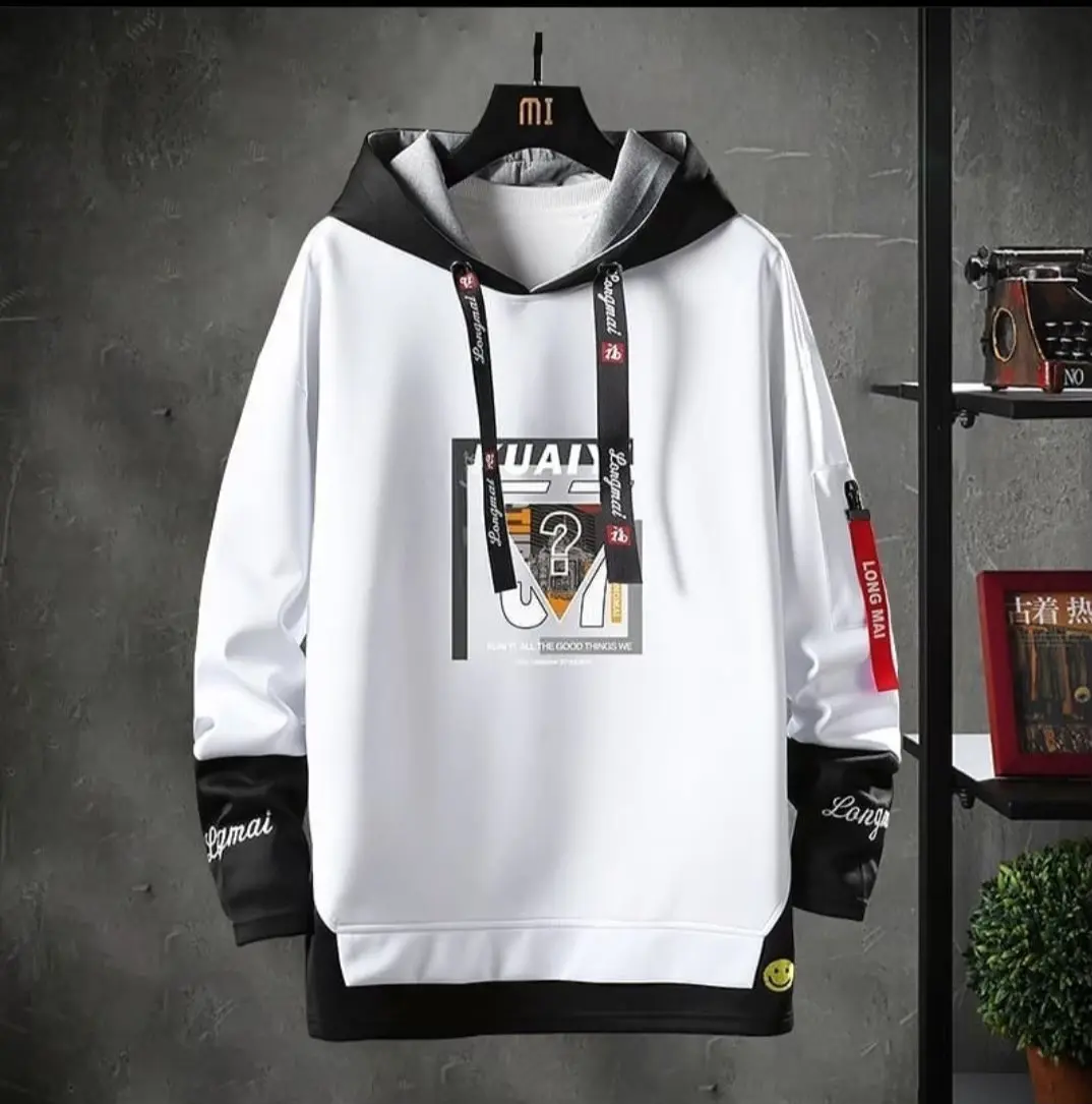 HOODIE SWEATER PRIA BAHAN FLEECE TERBARU kuaiyi