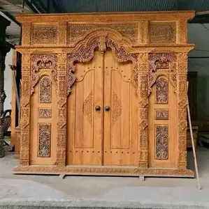 GEBYOK SURYA MAJAPAHIT TRADISIONAL- Gebyok Surya Majapahit  Furniture- Jati Minimalis