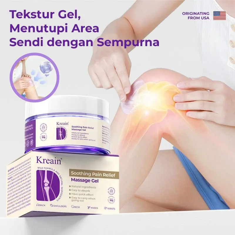 Kreain  Krim Kolagen Sendi, Menenangkan Nyeri Tulang Sendi, Krim Perbaikan Koreksi Deformasi 2