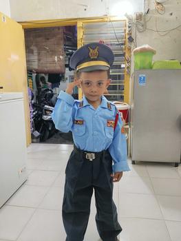Product Review of SERAGAM PROFESI BAJU TNI ANGKATAN UDARA KOSTUM TENTARA UDARA ANAK from U**💯 3