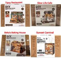 Gambar Mainan Kreatif DIY Miniature House Music Dreamer Rolife Rumah - Cathy's Flower House dari Mishana Shop Kab. Tangerang 2 Tokopedia