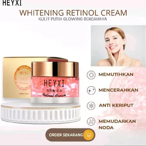 HEYXI Whitening Retinol Cream Kulit Putih Glowing Bercahaya Memutihkan Mencerahkan Anti Keriput Memudarkan Noda
