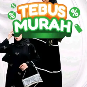 Abaya Ambyarr spesial promo sale