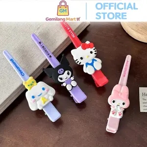 Jepitan Rambut Poni Besar H969 Karakter Kartun Sanrio Cute Hair Clip Salon Fashion