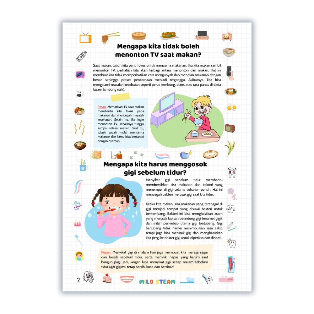 [MiloSteam] Ensiklopedia Anak 8 Topik - – Buku Pengetahuan untuk Mengasah Kecerdasan & Rasa Ingin Tahu Anak