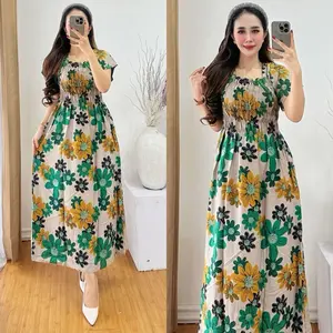 DASTER SMOK SERUT DADA RAYON TERBARU BAHAN ADEM NYAMAN DI PAKAI LD 110-120