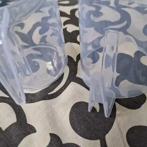 Gelas Takar Ukur 100ml 250ml 300ml 500ml 1000ml Gelas Ukur Plastik Bening Gelas Air Susu Tepung TEBAL Gelas Ukur Cone Kerucut Bulat Kitchenware