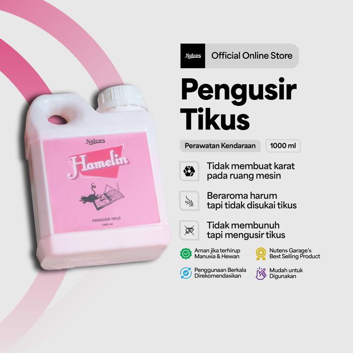 Gambar Nutens Hamelin Refill 1 Liter - Pengusir Tikus Ruang Mesin Mobil dari Nutens Kab. Tangerang Tokopedia