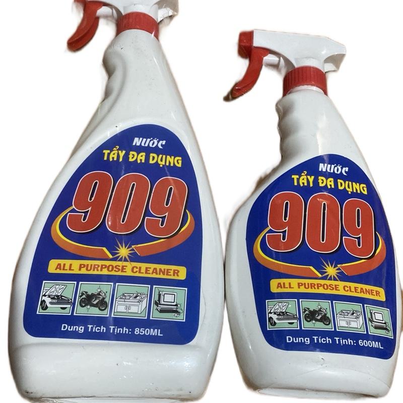 909 - Chai xịt tẩy rửa đa năng 909. Chai lớn 850ml chai nhỏ 600ml
