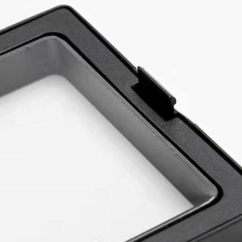 Product Introduction of Membrane 3D Display Suspended Frame Antioxidation Film Photo Case Black Box 32