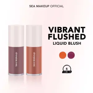 Sea Makeup Vibrant Flushed Liquid Blush On Cair